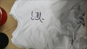 冰丝短袖T恤男夏季薄款凉感休闲ins情侣女半袖宽松速干五分上衣LH 笑熊白色+小猫黑色 （2件装） XL (建议体重115-130斤左右） 实拍图