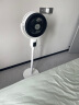 美的（Midea）循环扇家用落地扇立式风扇转页扇柔风轻音节能摇头扇广角送风家用办公室宿舍客厅电风扇 FGD24UZR 实拍图