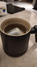 宅轻松 茶杯陶瓷茶水分离泡茶杯家用办公带盖带过滤茶漏复古水杯茶具 实拍图