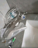 志高（CHIGO）即热式电热水器超薄小厨宝5500W变频恒温智能省电出租房家用洗澡免储水电热水龙头黑色 KBR-F60 实拍图