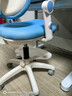 童博士儿童学习书桌椅套装多功能可升降中小学生桌椅子写字课桌久坐舒服 护眼高书架+乳胶椅蓝100cm双靠背 实拍图