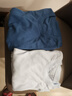 三枪中大童A类舒肤抗菌男童小高领长袖纯棉内衣套29489D0亮宝蓝 130 实拍图