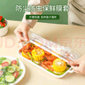 【1000只】一次性保鲜膜套食品级剩菜剩饭保鲜碗罩松紧口保鲜膜罩碗套家用 大小通用100只装 大小通用1000只装加一个收纳袋 升级加厚款 实拍图
