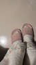 远港摩卡拖鞋女踩屎感eva室内家居浴室洗澡防滑防臭情侣凉拖鞋男四季 粉色 39-40 【标准码】 实拍图
