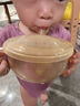 COOKSS婴儿辅食碗新生儿注水碗宝宝喝汤吸管碗米粉米糊喂水碗儿童餐具 实拍图