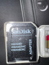 闪迪（SanDisk）256GB TF(MicroSD)内存卡 4K极速金卡A2 V30 U3行车记录仪 运动相机无人机 监控存储卡 读190MB/s 实拍图