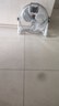 皓彩（haoluck） 工业风扇趴地扇家用强力电风扇落地扇大功率工厂车间工地商用台式坐地爬地扇大风风扇落地电风扇 银色16寸四档风力 铜线电机 铝叶 2.5米电源线 实拍图