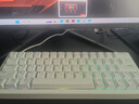 IQUNIX EZ60 EZ63旗舰电竞磁轴键盘铝合金CNC磁玉轴无畏契约铝厂 EZ63-精灵白 磁玉Gaming轴 实拍图