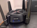 磊科（netcore）N60PRO AX6000千兆无线WiFi6路由器 5G双频双2.5G口 6000M速率 家用电竞游戏穿墙王wifi软路由Mesh 实拍图