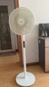 美的（Midea）【幸运草安睡风扇1S】一级能效直流变频声控电风扇家用遥控卧室静音落地扇台式桌面抗菌大风力电扇 实拍图