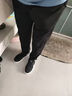 京东京造【防晒空调裤】速干冰丝凉感运动裤高弹透气跑步长裤男 黑色 2XL  实拍图