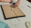 得力（deli）围棋套装学生五子棋磁石围棋棋盘成人儿童开学礼物大号磁石围棋 实拍图
