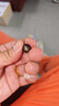 冰种黑曜石散珠彩曜石圆珠子双猫眼金曜石多宝diy配珠 【双猫眼金曜石】直径约12mm/颗 实拍图