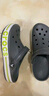 crocs卡骆驰洞洞鞋贝雅卡骆班轻便耐磨一脚蹬休闲鞋|205089 石板灰/青柠绿-0GX 44 (280mm) 实拍图