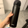 膳魔师（THERMOS）保温杯500ml大容量男女士儿童保冷水杯子端午节礼物JNL-502黑色 实拍图