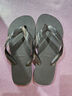 havaianas哈唯纳Top炫彩夹脚人字拖女夏海边平底拖鞋亲子款 0090-火耀黑 35-36 巴西码 实拍图
