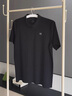 KOLON SPORT/可隆速干POLO 男士吸湿小翻领抗菌户外运动印花短袖 LHPT5MTT31-BK 黑色 2XL 185/104A 实拍图