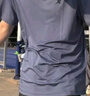 特步运动t恤短袖男夏装新款跑步速干衣薄款训练服半袖简约上衣polo衫 【跑步训练】海岩灰0174 XL 180 实拍图