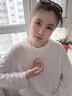 BOEAY玉兰和田玉吊坠女士珍珠纯银项链2025新款轻奢小众生日礼物女生 【珍珠礼盒】玉兰和田玉珍珠项链 实拍图
