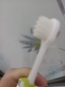 爱贝迪拉（AIBEDILA）儿童软毛牙刷婴儿宝宝0-1-2-3-4到6一12岁半以上乳牙含氟幼儿专用 【优惠2支装】绿+黄【2代】 实拍图