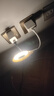 声控小夜灯智能语音灯床头灯卧室夜灯婴儿【颜色款式随机发货】 语音可弯曲三色小夜灯 实拍图
