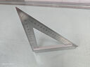 得力（deli）刚角尺不锈钢三角尺直角尺测量钢板尺加厚45度钢板尺200mm 实拍图