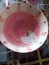 佩尔森（CERAMICS）网红草莓兔陶瓷碗盘筷餐具套装家用釉下彩儿童米饭碗菜盘子沙拉碗 5英寸碗4个装 4头 实拍图