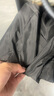 谷崎 理发围布成人剪发理发布家用发型师美发工具围脖防水溅不沾发 中大号-黑色-海绵梳子 实拍图