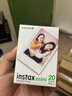 富士instax拍立得摄影相纸mini白边配件适用于mini7+/11/40/90/evo/mini12/mini41 20张白边相纸+相册随机+相框随机 实拍图