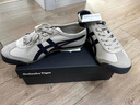 Onitsuka Tiger鬼塚虎经典男女鞋复古运动休闲鞋MEXICO 66™ 米灰色/藏青色 45 实拍图