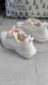 斯凯奇（Skechers）糕糕鞋女鞋夏季厚底增高休闲鞋蕾丝透气户外运动鞋松糕鞋117520 实拍图
