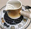 八千行围炉煮茶壶陶瓷侧把烤奶罐大容量室内户外煮茶器具可明火烧水壶 实拍图