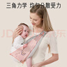 爱宝适婴儿背巾横前抱式背带多功能外出两用哺乳巾彩虹网眼款 M438 实拍图