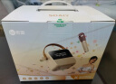 索爱（soaiy）GC520Pro 悬浮歌词蓝牙K歌音箱无线话筒麦克风一体式户外家庭用ktv唱歌卡拉OK儿童男女生日礼物 白 实拍图