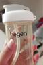 安配方形奶瓶学饮嘴直饮水杯盖（适配赫根方形奶瓶）二代白色 实拍图