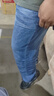 真维斯（JEANSWEST）牛仔裤男2025秋冬潮流简约直筒裤男休闲牛仔男士长裤蓝色常规38 实拍图