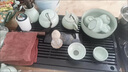 豪峰2025新汝窑整套功夫茶具套装实木茶托盘家用泡茶壶茶杯教师节礼物 实拍图