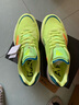 adidas ADIZERO BOSTON 10训练备赛马拉松轻盈玻纤柱跑鞋阿迪达斯   浅黄绿色/活力橙/墨蓝色   40.5 实拍图