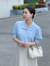蔻一（Cnoles）包包女包2025女士斜挎包高级感编织纹手提包七夕情人节礼物送女友 米白-新款节日礼物送女生 实拍图