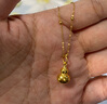 六福珠宝 足金葫芦黄金吊坠挂坠不含项链 计价 L01GTBP0009 约1.26克 实拍图