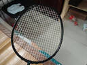 的幸均衡之刃加强版月相耀夜系列全碳素运动羽毛球拍单拍专业耐打 暗夜黑 成品拍 实拍图