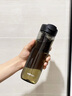ONEDAY磁弹泡茶杯茶水分离磁吸男士生新款旅行便携茶叶专用水杯子随手杯 翻盖款时尚黑磁吸茶仓 800ml 实拍图