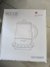 北鼎（Buydeem）【无胶水】养生壶中药壶多功能养生壶迷你玻璃煮茶器煮茶壶燕窝银耳1.5L K118本白色【国家补贴】 实拍图