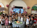 多美忆生日场景布置女孩生日气球儿童道具氛围装饰快乐桌飘装扮粉色套餐 实拍图