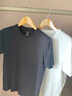 凡客诚品【雷总原版】水柔棉PRO 50支圆领T恤 黑色 L 实拍图