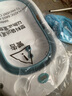 十月结晶婴儿洗澡盆新生儿大号可折叠智能感温格洛里蓝浴盆浴网浴垫3件套 实拍图