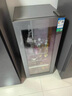 容声126升小冰吧客厅办公室一级能效家用饮料水果蔬菜冷藏冰箱除菌净味玻璃门冷柜以旧换新国家补贴20% 黛雅青 126L 实拍图