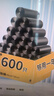利得平口垃圾袋600只单面0.6丝黑色45*50cm厚款塑料袋家用办公经济款 实拍图
