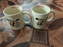 可爱卡通高颜值陶瓷猫咪马克杯带盖情侣水杯送闺蜜创意实用杯子 情侣小狗马克杯【单杯】 1个 400ml 实拍图