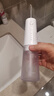美的（Midea）冲牙器 牙齿冲洗器洁牙器水牙线 便携式出差旅游  家用可搭配正畸喷嘴白 MC-BJ0301 节日生日礼物 实拍图